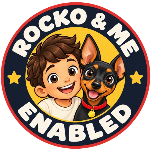 Rocko & Me Enabled badge